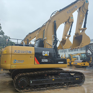รถขุด CAT 320D2L ขนาด 20 ตัน พร้อมบุ้งกี๋ขุดขนาด 1 ลูกบาศก์เมตร รถขุดตีนตะขาบ cat320d2L มือสอง - Product Image 1