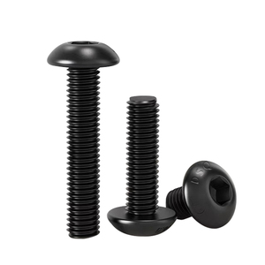 Tornillo de Cabeza Hexagonal Semiesférica de Grado 10.9, Acero Aleado de Alta Resistencia HRC39, Óxido Negro, Antioxidante, Antiaflojamiento - Product Image 5