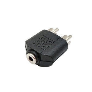 Conector de Audio de 3,5mm <span class=keywords><strong>hembra</strong></span> <span class=keywords><strong>RCA</strong></span> 2P Pin Y Splitter <span class=keywords><strong>adaptador</strong></span> de enchufe estéreo con 2 pines macho 3,5 conector <span class=keywords><strong>hembra</strong></span> - Product Image 4