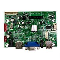 Controlador de Monitor LCD TFT LVDS con VGA/CVBS/HDMI/USB, Control Remoto IR, Resolución 1920x1080, Actualización Fácil por USB, Grado Industrial