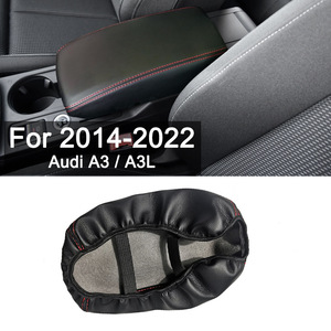 Audi <b>A3</b> A3L Center Armrest <b>Box</b> Leather Cover Artificial Leather Storage Modification 2014-2022 - Product Image 5