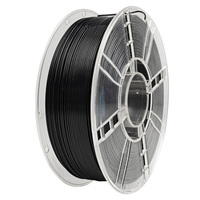 Filament d'impression 3D MINGDA AdPETG Tough Transparent Blanc 1,75 mm 1 kg, Filament Noir pour Impression 3D, Stock entrepôt US & UE