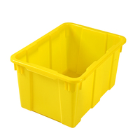 Boîte à déchets médicaux jaune pour objets tranchants, poubelle médicale en plastique jaune, boîte à médicaments domestique