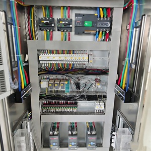 Armadio di controllo PLC per automazione industriale, set completo programmabile con avviatore graduale wireless in acciaio inossidabile per climatizzazione centralizzata - Product Image 2