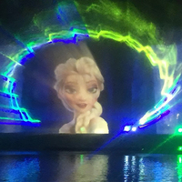 Kunden spezifische Outdoor-Wasserfilm-Bildschirme Projektionen Musik Tanz Wasser lasers hows mit kostenlosem Design mit eleganten Springbrunnen