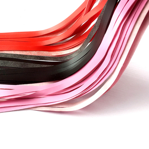 <span class=keywords><strong>Frusta</strong></span> e Frustino in Pelle PU per <span class=keywords><strong>Bondage</strong></span> SM, per Coppie, Giochi di Dominazione Femminile - Modello Sm-bianzi - Product Image 4