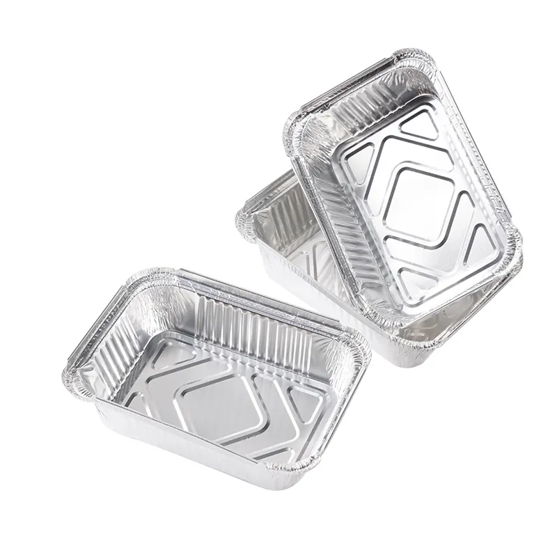 Контейнеры из алюминиевой фольги с логотипом Oem, одноразовые контейнеры из алюминиевой фольги, алюминиевые одноразовые контейнеры, контейнер для чаши
