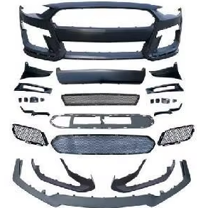 Kit de Carrocería para Parachoques Delantero, Rejilla Delantera con Rejillas y Divisor de Labio Delantero para Ford Mustang <span class=keywords><strong>GT500</strong></span> 2019 - Product Image 2