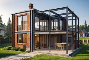 Kết cấu thép thương mại xây dựng trung tâm mua sắm thép tiền chế - Product Image 5