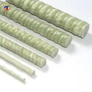 Hiệu suất cao cường độ cao 8mm 10mm 12mm <span class=keywords><strong>FRP</strong></span> cốt thép sợi thủy tinh gia cố nhựa cốt thép cho bê tông cốt thép - Product Image 1