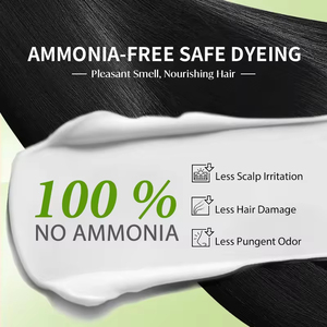 Usine professionnelle OEM Sachet noir teinture rapide shampooing de couleur de cheveux naturels noirs shampooing de cheveux noirs à l'huile d'olive - Product Image 4