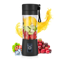 Vente en gros USB Rechargeable 380ML Six Lames Portable Blender Mini Blender Juicer Cup
