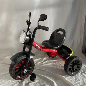 婴儿三轮车新款/儿童三轮车婴儿玩具骑乘三轮车带led灯和音乐 - Product Image 6