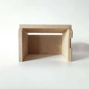 Panneau de <span class=keywords><strong>vermiculite</strong></span> réfractaire ignifuge de cheminée panneau isolant ignifuge pour poêle à bois matériau d'ignifugation de qualité supérieure - Product Image 2