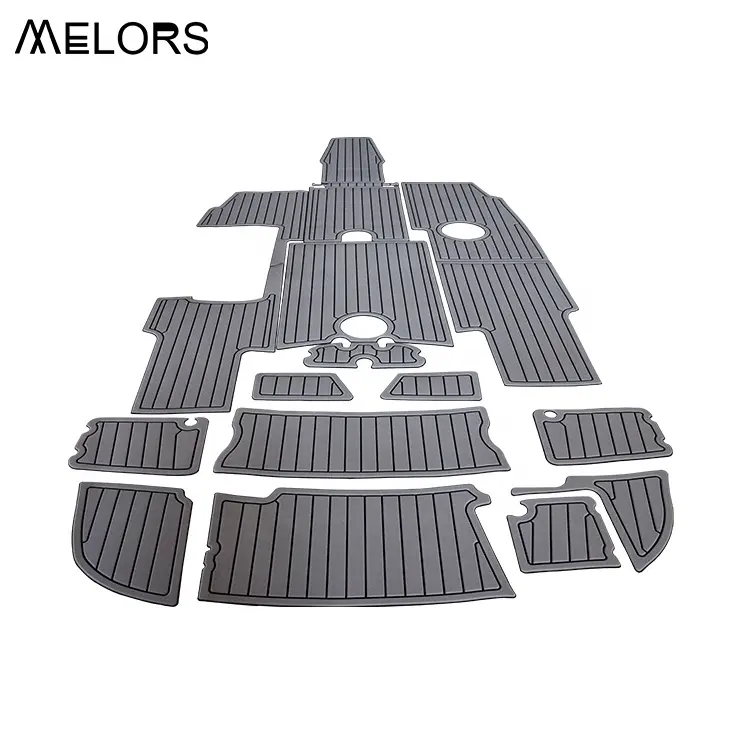 Melors Wholesale Marine Grade PE/EVA Foam Product Customized Boat Flooring Deck Foam Sheet Marine