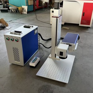 Machine de marquage laser, imprimante laser pour plastique, métal, cuir, verre, tissu, impression de <span class=keywords><strong>logo</strong></span>, codage par lots, marquage 5W - Product Image 4
