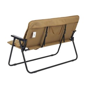 Chaise lune pliable personnalisée en aluminium kaki, durable, en tissu Oxford 600D, pour deux personnes, confortable, portable, légère, facile à transporter - Product Image 3