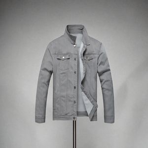 Chaqueta Vaquera de Manga Larga para Hombre, Estilo Vintage, Corte Slim, Impermeable y Ecológica, Nueva Colección Primavera-Otoño - Product Image 3