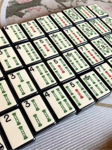 Nuevas fichas <span class=keywords><strong>de</strong></span> Mahjong <span class=keywords><strong>de</strong></span> Halloween, 160 piezas, juego <span class=keywords><strong>de</strong></span> Mahjong plegable <span class=keywords><strong>de</strong></span> lujo con diseño <span class=keywords><strong>de</strong></span> serpiente, vampiro y fantasma para mesas <span class=keywords><strong>de</strong></span> juego - Product Image 3
