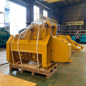 Monde schwere holzhackmaschine bagger forst holzhackmaschine