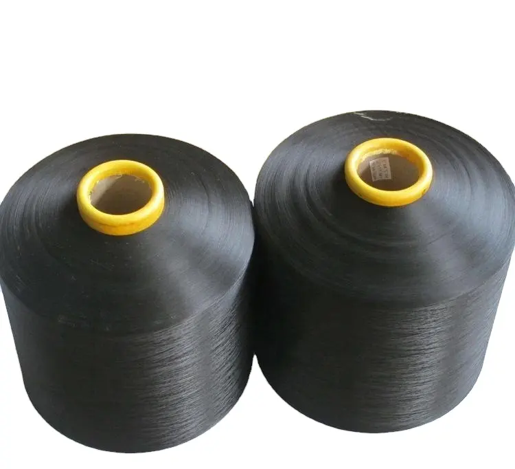 Oeko-tex kirli 300/96 DDB HIM AA polyester filament iplik polyester DTY iplik