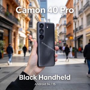 โทรศัพท์มือถือ Camon 40 Pro หน้าจอโค้ง รุ่น Global ดั้งเดิม ภาษาอังกฤษ สเปน ฝรั่งเศส กล้องโทรศัพท์ - Product Image 4