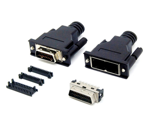 Thay thế 3M 10320 hàn loại 1.27mm SCSI hpcn MDR 20 pin kết nối cho servo mã hóa Cáp - Product Image 5