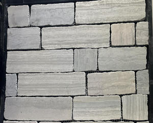 Panneaux <span class=keywords><strong>de</strong></span> pierre gris <span class=keywords><strong>champagne</strong></span> à effet artistique : Revêtement mural 3D <span class=keywords><strong>de</strong></span> luxe ciselé à la main pour murs d'accentuation - Product Image 6