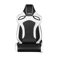 Black and White Universal Car Seat