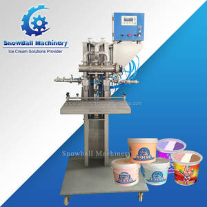 Llenadora De Helados Familiar Llenadora De Helados <span class=keywords><strong>En</strong></span> <span class=keywords><strong>Potes</strong></span> Cajas Vasos Family Pack Máquina De Llenado De Helados - Product Image 2