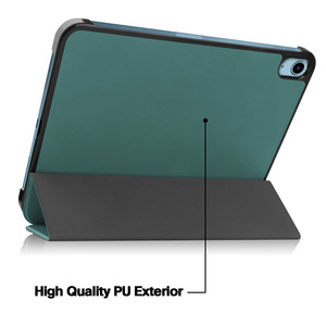 Funda Protectora Delgada de Cuero con Soporte Triple Plegable y Función de Apagado Automático para Tablet PC, Compatible con Apple iPad 5, 6, Air 2, Air2 9.7", iPad5, <span class=keywords><strong>iPad6</strong></span> - Product Image 4