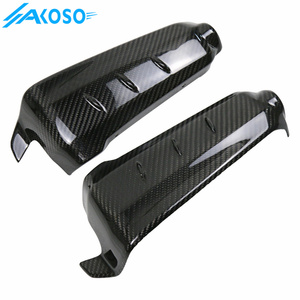 AKOSO 3K, cubierta de Panel lateral de motocicleta de fibra de carbono seca, cubiertas protectoras de radiador para <span class=keywords><strong>Yamaha</strong></span> <span class=keywords><strong>MT09</strong></span> FZ09 2021 <span class=keywords><strong>2022</strong></span> 2023 2024 - Product Image 4