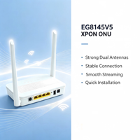 ONU EG8145V5 Optik Ağ Terminali FTTx Çözümlerini Yenileyin DC 12V Güç Kaynağı 4 Gigabit Ethernet Portu RJ45 Konektörü