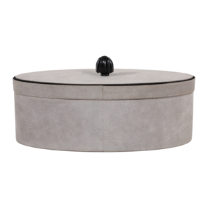 Decorative Suede <b>Box</b> with Lid Modern Storage <b>Box</b> for Bedroom Coffee Table Bathroom <b>Vanity</b> Accent Chic - Product Image 1