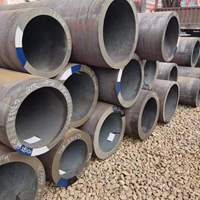 Tuyaux sans couture laminés à chaud d'acier au carbone pour le pétrole et le gaz avec de grandes actions de haute résistance