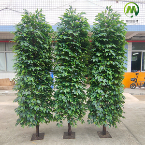 Freestanding Nhân Tạo Ficus Cây Mini Cao Mô Phỏng Banayan Cây Màu Xanh Lá Cây Nhân Tạo Trang Trí Cây Cho Nhà Văn Phòng - Product Image 5