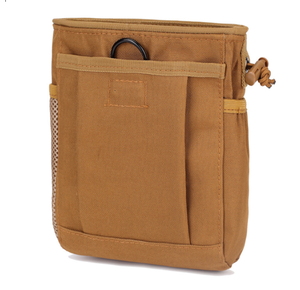 DFB107 Brown Green <b>Molle</b> Hook Magazine <b>Bag</b> Pouch with <b>Molle</b> Strap Side Mesh Pouch - Product Image 2