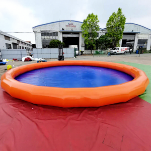 Wholesale commercial 0.9mm PVC outdoor <b>inflatable</b> round swimming <b>pool</b> <b>for</b> water games equipment - Product Image 1