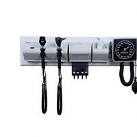 Otoscope médical portable DW-1050 à fibre optique, endoscope pour examen des oreilles et des yeux, kit ENT