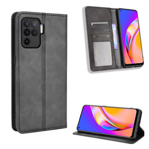 2023 nouvelle arrivée boucle magnétique commerciale rétro coque en cuir Vintage pour <span class=keywords><strong>OPPO</strong></span> <span class=keywords><strong>F19</strong></span> <span class=keywords><strong>Pro</strong></span> - Product Image 6