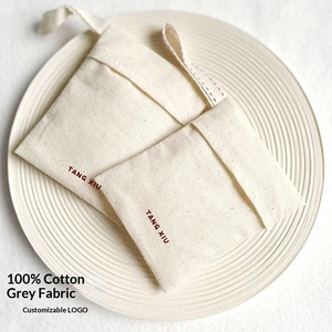 Pochette de parfum personnalisable avec logo, style lanière, en toile de lin remplaçable, petite enveloppe rectangulaire 6x8-10x12cm - Product Image 3