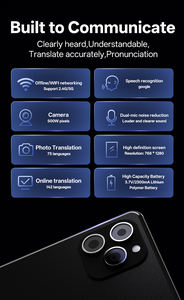 <span class=keywords><strong>Traductor</strong></span> inteligente AI con logotipo personalizado al por mayor, dispositivo <span class=keywords><strong>de</strong></span> traducción <span class=keywords><strong>de</strong></span> fotos sin conexión en 142 idiomas para viajes <span class=keywords><strong>de</strong></span> negocios - Product Image 6