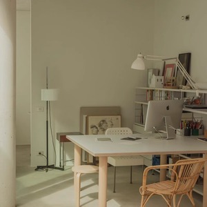 Minimalist Modern Floor Lamp Led <b>Light</b> Home Living Room Study Bedroom Lamp With Switch Control 3 5m Irradiation Area - Product Image 1