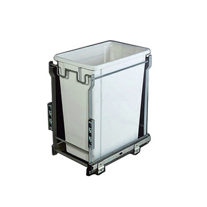 plastic recycle waste bin for kitchen cabinet