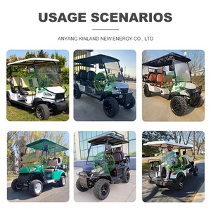 4 सीटर 6 3 व्यक्ति इलेक्ट्रिक गोल्फ कार्ट बिक्री के लिए सस्ती कीमत बुग्गी कार - Product Image 4