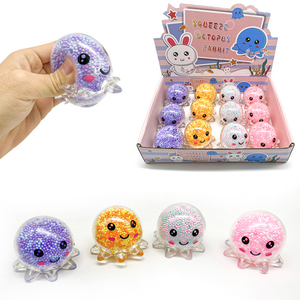 Hot Stress Relieving Octopus TPR Toy Children's Toy Air Octopus <b>Ball</b> <b>Squeezing</b> Toy - Product Image 3
