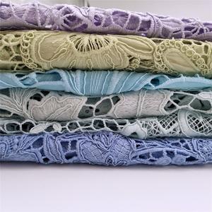 Tela soluble en agua de alta calidad con nuevas prendas refrescantes de encaje bordado floral de hilo con estilo - Product Image 6