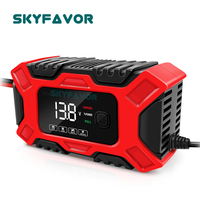 I più nuovi caricabatterie 12 V per riparazione a impulsi 12 V 6A caricabatteria automatico intelligente start stop Pulse Repair al piombo 12 volt