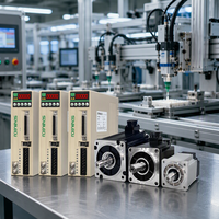 Moteur Servo 400W avec Kit Complet 220V, Flange 60mm, Entrée d'Impulsion 1.27Nm pour Équipements Automatiques de Distribution de Colle et d'Assemblage