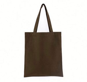 Sacs en toile vierges en gros, sacs publicitaires en toile unie à poignée - Product Image 2